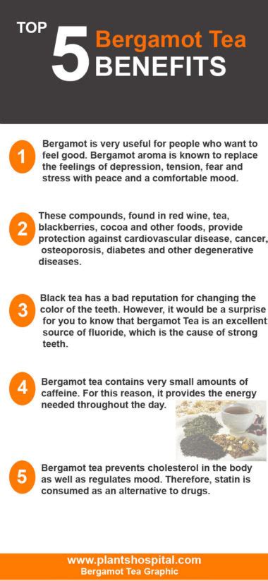 bergamot benefits tea